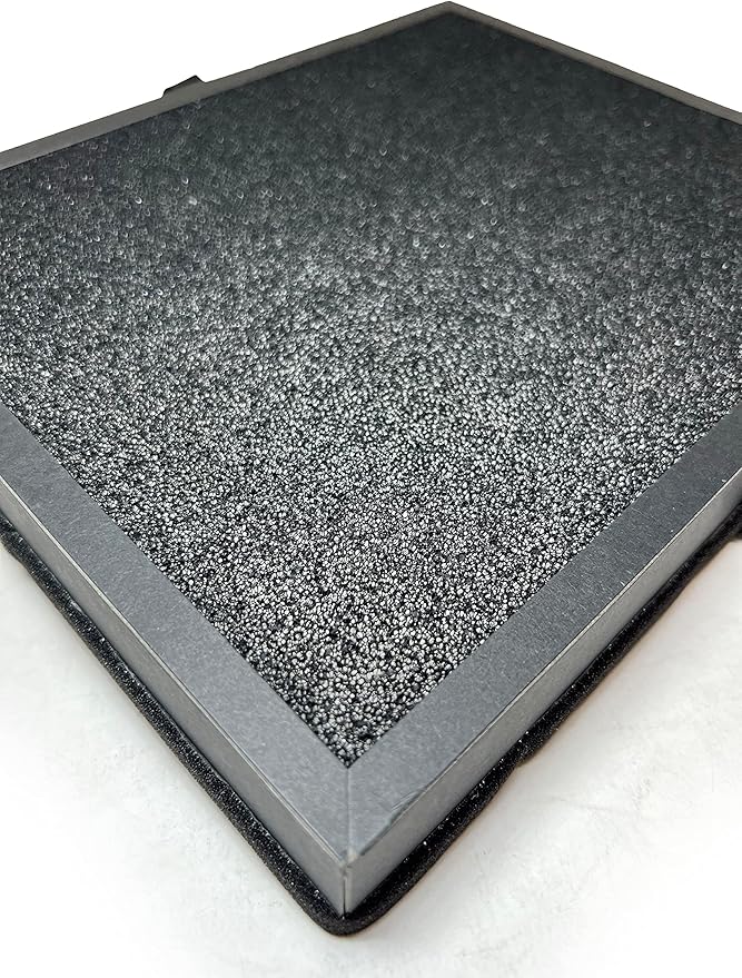 Nispira MK04 MK04LX Filter Replacement For Aroeve Air Purifier 3-in-1 True HEPA Activated Carbon Removes Smoke AOCs 1 Pack