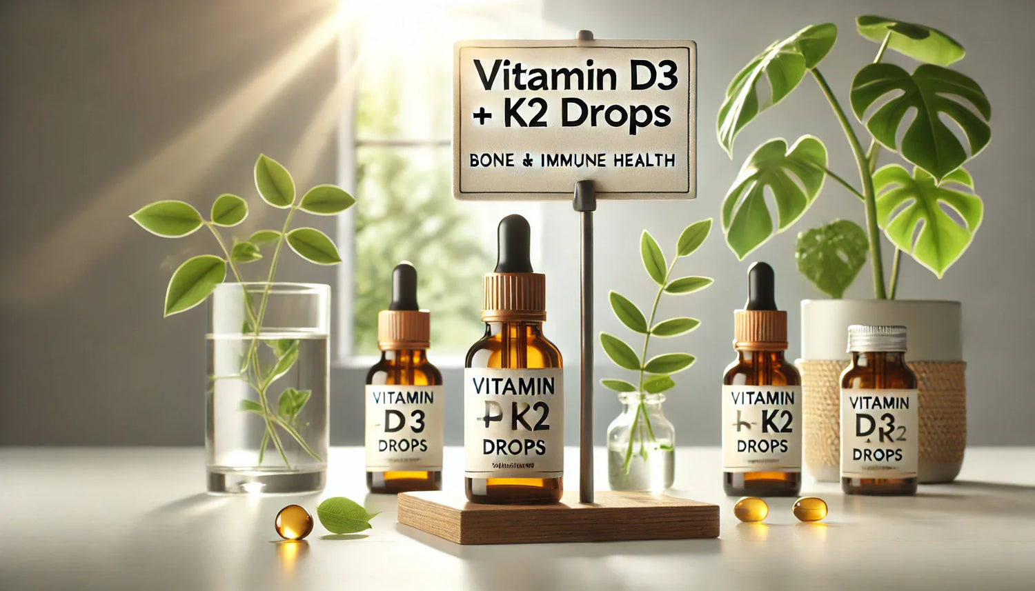 Vitamin D3 + K2 Drops