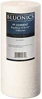 Bluonics Sediment Replacement Water Filters 8pcs (5 Micron) 4.5" x 10" Whole House Cartridges