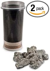Nikken Filter Cartridge (1361) and Mineral Stones (1386) - Water System Components - Advanced Replacement for Gravity Water Filter Purifier System (1360)