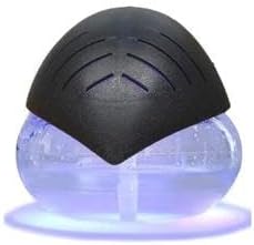 Air Purifier (Black) - Water Filter Air Washer For Home and Office - Essential Oil Aroma Diffuser With LED Night light - Small Air Cleaner For Smoke and Pets (Black)