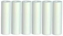 CFS – 6 Pack Whole House Premium Spun Polypropylene Water Filter Cartridges Compatible with P5A, P5 Models – Removes Bad Taste and odor – Replacement Filter Cartridge – 5 Micron – White
