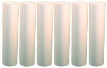 CFS – 6 Pack Polypropylene Sediment Water Filter Cartridges Compatible with GE GXWH04F, GXWH20F, GXWH20S, GXRM10, GX1S01R, GXWH04F, GXWH20F, GXWH20S Models – Replacement Filter Cartridge – 5 Micron