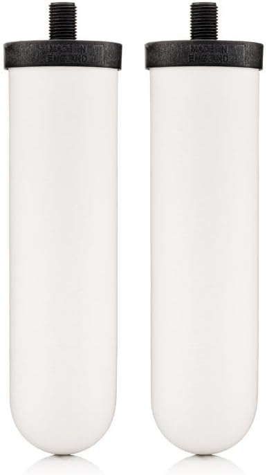 British Berkefeld Doulton Water Filter Candle Compatible with Replacement for Berkey Gravity Water Filter System BB9-2 2 Pack