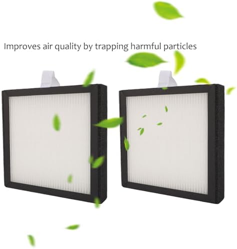 TOPINCN DH02 Dehumidifier Filter, Particulate Air Purifier Ensure Indoor Air Quality Improvement, Easy Installation and Replacement with Monthly Maintenance