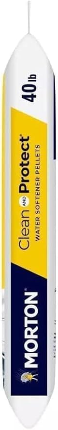 (5 Pack) - 40lb bags, Clean and Protect Water Softener Salt. Extends appliance Life; Reduces Hard Water Build Up