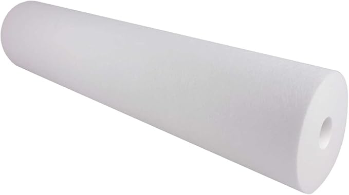 1 Micron 20 Inch x 4.5 Inch | 2-Pack Melt Blown Polypropylene Whole House Sediment Cartridge | Compatible with Pentek DGD-2501-20, Hydronix SDC-45-2001 | Made in the USA, US Water Filters