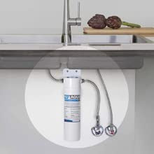 Nu Aqua Under Sink Water Filter System, High Capacity Fast Flow 3/8”, Reduces Lead, Chlorine, Bad Taste & Odor – Direct Connect Undersink Filteration System - 120-Day Trial