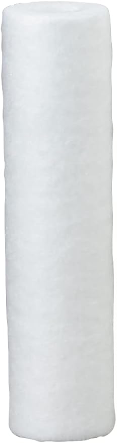 Pentair Pentek P1 Sediment Water Filter, 10-Inch, Under Sink Spun-Bonded Polypropylene Replacement Cartridge, 10" x 2.5", 1 Micron