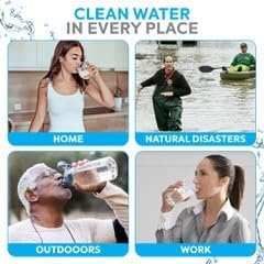 CB5 next-gen water filter with state-of-the-art technology by Clearbrook, LLC The Original BB9 Filter Maker. 5-Inch Gravity Water Filter, High-Performance, No Electricity Needed, Set of 2