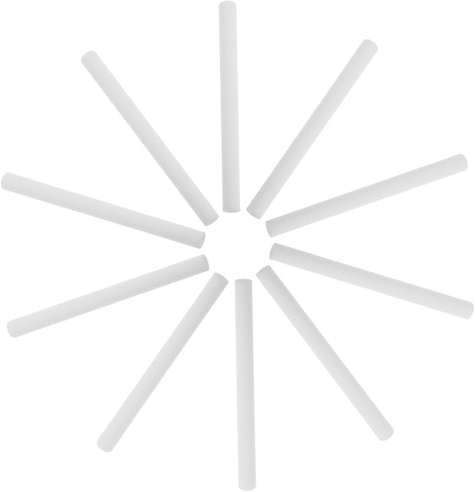 20pcs Cotton Filter Sticks for Humidifier Absorbent Diffuser Wicks Replacement Pure Cotton Humidifier Refill Accessories for Home and Office Use