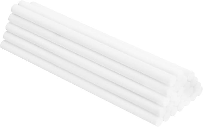 uxcell 24pcs Humidifier Cotton Stick, 9 x 200mm Refill Sticks Filter Replacement Wicks, Humidifier Filter Cotton Refill Travel Mini Humidifier Filters Sticks