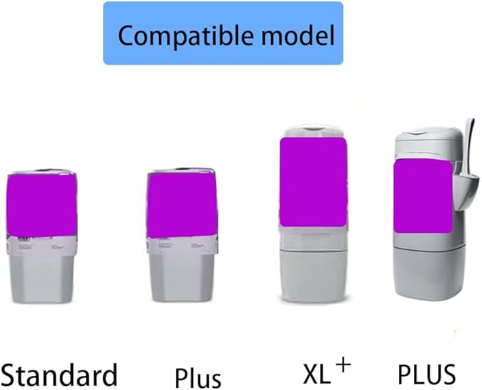 28 feet Cat Litter Refill Bags with 7-layer material effectively prevents odors Compatible with Litter Genie Refill Cartridge (4)