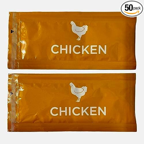 Savory Choice Reduced Sodium Chicken Broth Concentrate, 50 Stick Packs (9.6g Each)