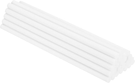 uxcell 24pcs Humidifier Cotton Stick, 8 x 200mm Refill Sticks Filter Replacement Wicks, Humidifier Filter Cotton Refill Travel Mini Humidifier Filters Sticks