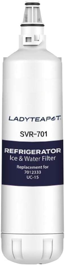 Replacement 7012333 Ice Maker Wa-ter Filter, Compatible With Sub-Zero 7012333 Water Filter, UC-15 Ice Maker Water Filter Replacement (1-Pack)