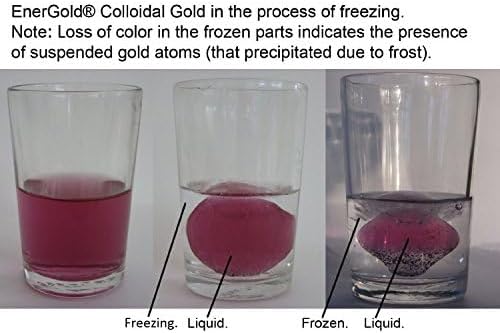 EnerGold® 99.99%-Pure Ultraconcentrated 200-ppm Ruby-Red Colloidal Gold. Deflect Radiation & EMFs, Repair DNA, Regenerate Pineal Gland, Rejuvenate All Tissues of The Body, Energize Your Aura,...