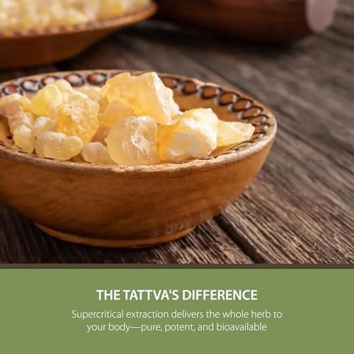 Tattva's Herbs Boswellia Serrata Supplement, Joint Support for Men & Women Supercritical (CO2) Extract 120 Count, 500 mg - 25 Years of Premium Service from