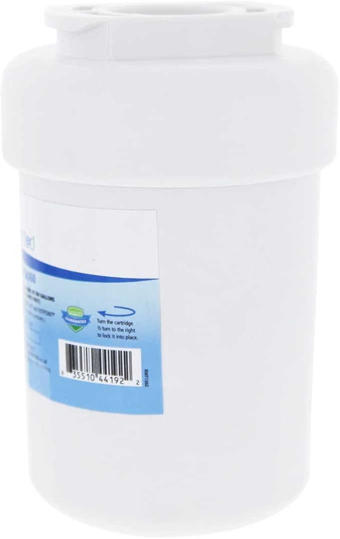 Tier1 Refrigerator Water Filter 2-pk | Replacement for GE SmartWater MWFP, MWFA, GWF, GWFA, HWF, Kenmore 9991, 46-9991, 469991, WSG-1, WFC1201, Fridge Filter