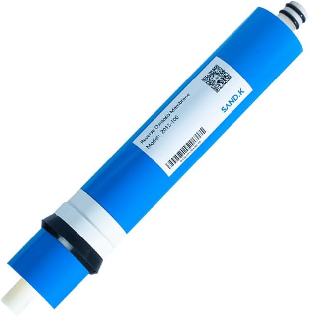 Reverse Osmosis Membrane 100GPD Water Filter Replacement for Reverse Osmosis System 11.75"x2" Under Sink RO Drinking Purify for House