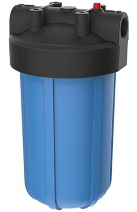 Pentair Pentek Big Blue Filter Housing and Water Filter Cartridge Bundle