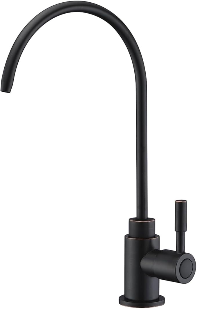 Drinking Faucet, Oil Rubbed Bronze Reverse Osmosis Faucet Single Handle RO Brass Water Filter Faucet Kitchen Bar