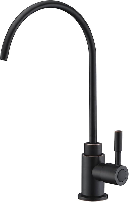 Drinking Faucet, Oil Rubbed Bronze Reverse Osmosis Faucet Single Handle RO Brass Water Filter Faucet Kitchen Bar