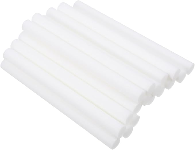 100pcs Oil Diffusers Sticks Car Diffuser Sponges Humidifier Filter Replacement Wick Absorbent Sticks