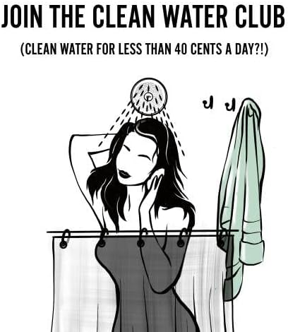 Jolie Replacement Filter for Showerhead - High Pressure Shower Filter, Clinically Tested for Healthier Hair & Skin