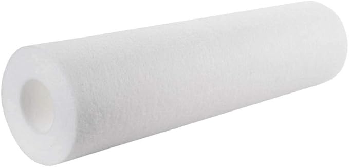 Clear Choice Sediment Water Filter 1 Micron 10 x 2.50" Water Filter Cartridge Replacement 10 inch RO System DEV9109-07, DEV9109-07, 155225-43 P1, 4-Pk