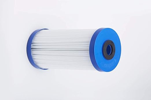 Pentair Pentek R50-BB Big Blue Sediment Water Filter, 10-Inch, Whole House Pleated Polyester Filter Cartridge, 10" x 4.5", 50 Micron, Pack of 2