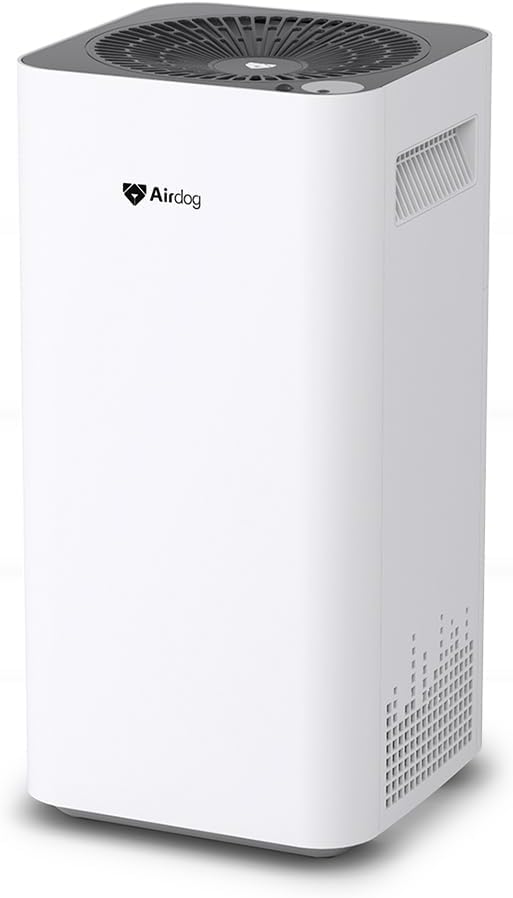 Airdog X3 Air Purifier for Bedroom with Washable Filter - TPA Technology - Up to 20X More Effective than HEPA, Remove Pet Hair, Allergies, Dust, Smoke, Odor - Whisper Quiet