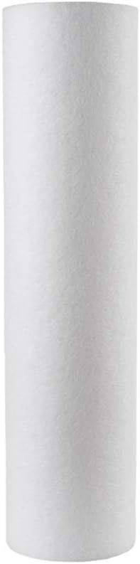 Clear Choice Sediment Water Filter 1 Micron 10 x 2.50" Water Filter Cartridge Replacement 10 inch RO System DEV9109-07, DEV9109-07, 155225-43 P1, 4-Pk