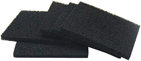 Solder Extractor Filter Activated Carbon Filter Replacement - FEITA Smoke Fume Absorber Filter for Hakko/Xytronic/Aoyue Smoke Absorber 5 1/8" x 5 1/8" x 3/8” - 5Pcs/Pack