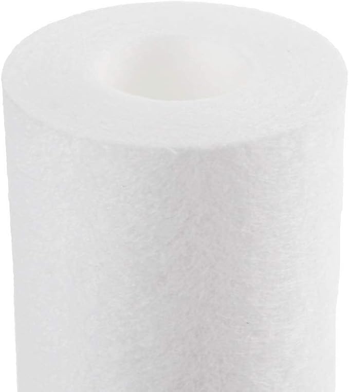 Clear Choice Sediment Water Filter 1 Micron 10 x 2.50" Water Filter Cartridge Replacement 10 inch RO System DEV9109-07, DEV9109-07, 155225-43 P1, 4-Pk