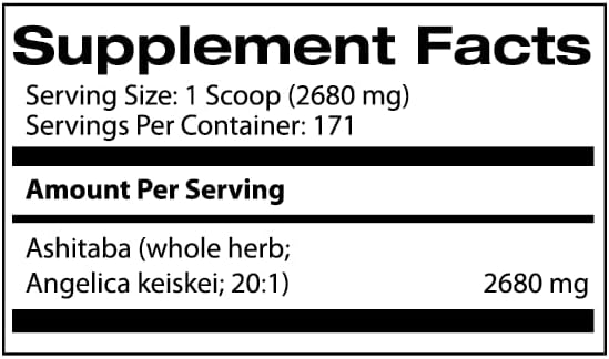 Ashitaba Extract Powder (16oz/454g) 20:1 Concentrated Extract