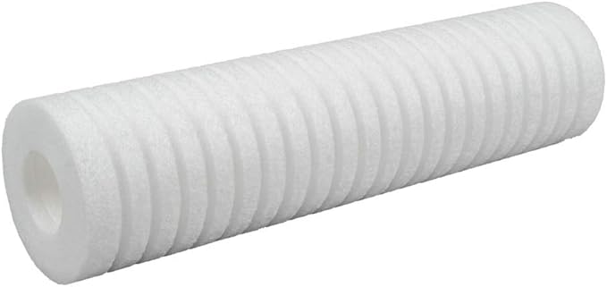 Clear Choice Sediment Water Filter 5 Micron 10 x 2.50" Water Filter Cartridge Replacement 10 inch RO System DEV9109-08, AP110, 4-Pk