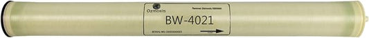 Ozmosis BW-4021 RO Reverse Osmosis Brackish Water Membrane 4"x21", High Salt Rejection, 1000GPD Water Filtration, Made with Premium Toray Brand Sheets and Dow Glue for Commercial and Industrial Use