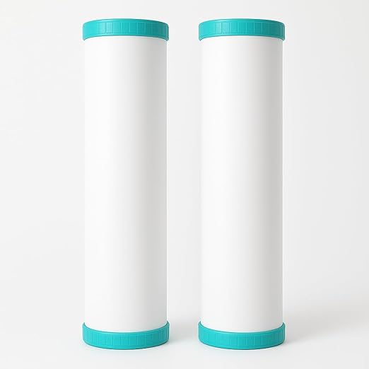 LiquaGen Polyphosphate Water Filter – Slow PHOS Media for Limescale, Rust & Corrosion | Pre-Filter for Water Heaters, Boilers, Ice Machines, Coffee Makers & Vending Systems (2, 4.5" x 20")