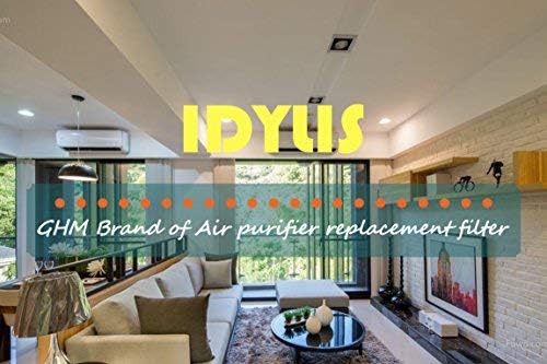 Part # IAF-H-100B Air Purifier Filters for Idylis Air Purifier AC-2126, AC-2125, IAP-10-125 and IAP-10-150 Models