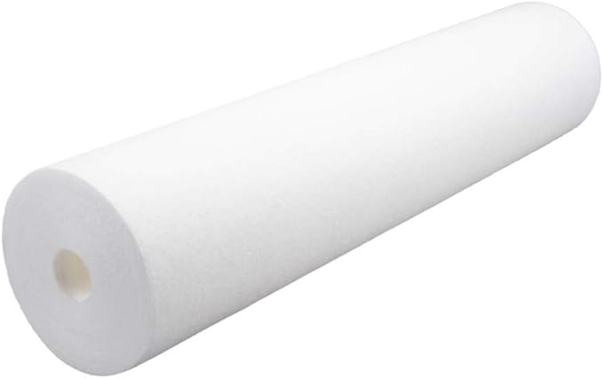 Clear Choice Sediment Water Filter 1 Micron 20 x 4.50" Water Filter Cartridge Replacement 20 inch RO System 155360-43, WHKF-GD25BB, 1-Pk