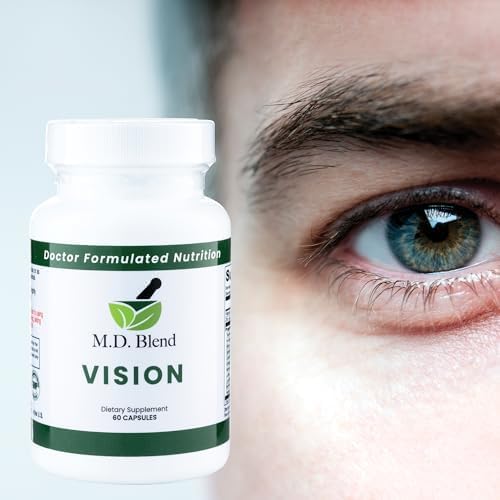 Vision - Expert Formulated - Natural Robust Blend for Eye Wellness - with Lutein, Zeaxanthin, Astaxanthin, Zinc, Thiamine, Vitamins A & C - 30 Capsules (2 Pack)