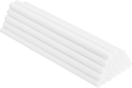 uxcell 24pcs Humidifier Cotton Stick, 10 x 200mm Refill Sticks Filter Replacement Wicks, Humidifier Filter Cotton Refill Travel Mini Humidifier Filters Sticks