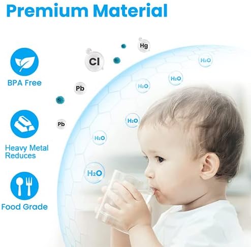 Brightify 10"x2.5" 5 Micron Carbon Water Filter, Whole House Carbon CTO Water Filter Cartridge Replacement Fits Culligan D-10A, P5-D, DuPont WFPFC8002, SCWH-5, GE FXWTC, Whirlpool WHCF-WHWC, 4 Pack