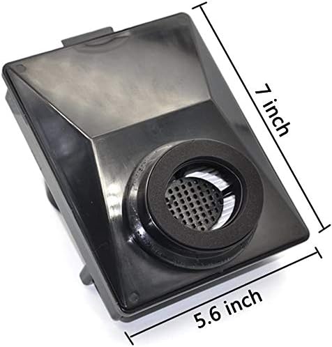 EZ SPARES HEPA Filters Compitable with Rainbow E2 HEPA Style Fits E2-Series,for Part R12179 & R12647B Attachment,Washable and Reusable(2pcs)