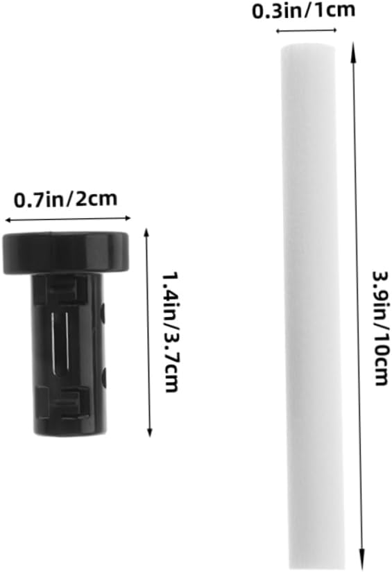 HEALLILY 4sets Humidifier Cotton Holder Base Replacement Wicks Plastic Support Portable Humidifiers Cotton Filter Sticks