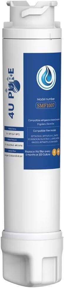 Replacement for EPTWFU01, Рurе Sоurсе Ultra 2, EWF02, 012505454226, 4562222 Refrigerator Water Filter, Pack of 1