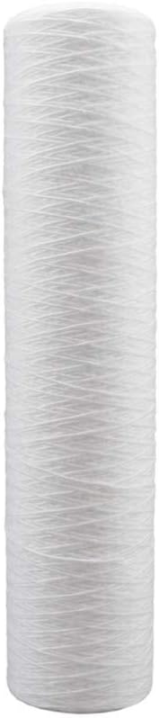 Clear Choice Sediment Water Filter 1 Micron 20 x 4.50" Water Filter Cartridge Replacement 20 inch RO System 355213-45 WP1BB97P, 2-Pk