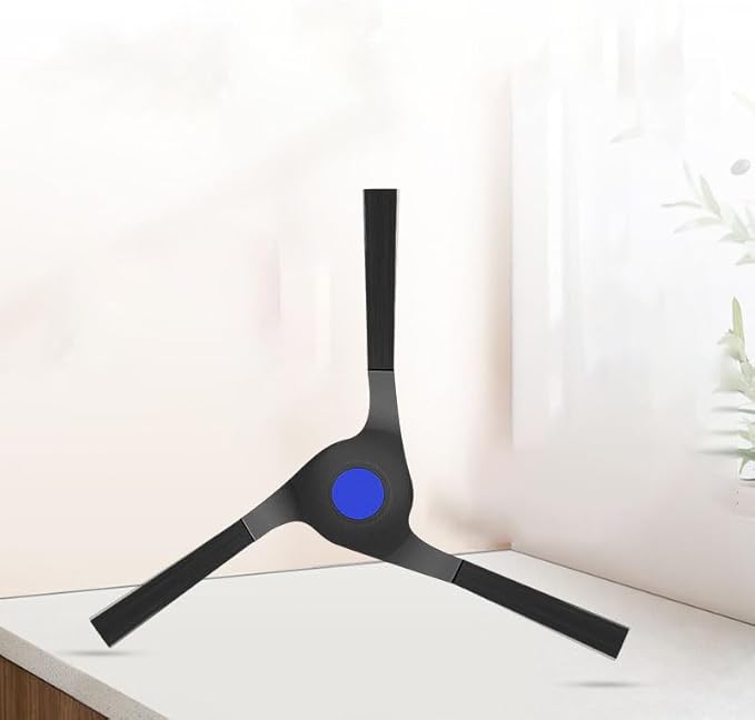 Spare Parts Accessories Kit Compatible With ECOVACS DEEBOT X2 Omni Vacuum Cleaner.1 Main Rubber Brush,1 Normal Main Brush,4 Side Brush,4 Hepa Filters,4 Mop Pads,3 Dust Bags (17 Pack-Black)