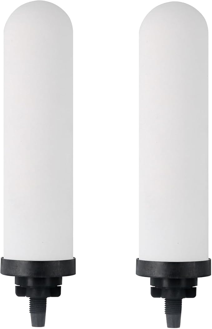 7" Ceramic Filter, Replacement Filters for ProOne® G2.0 Filters, ProOne® Big+ or Big II Countertop Gravity Water Filter System and FACHIOO King Tank Series(Pack of 2)